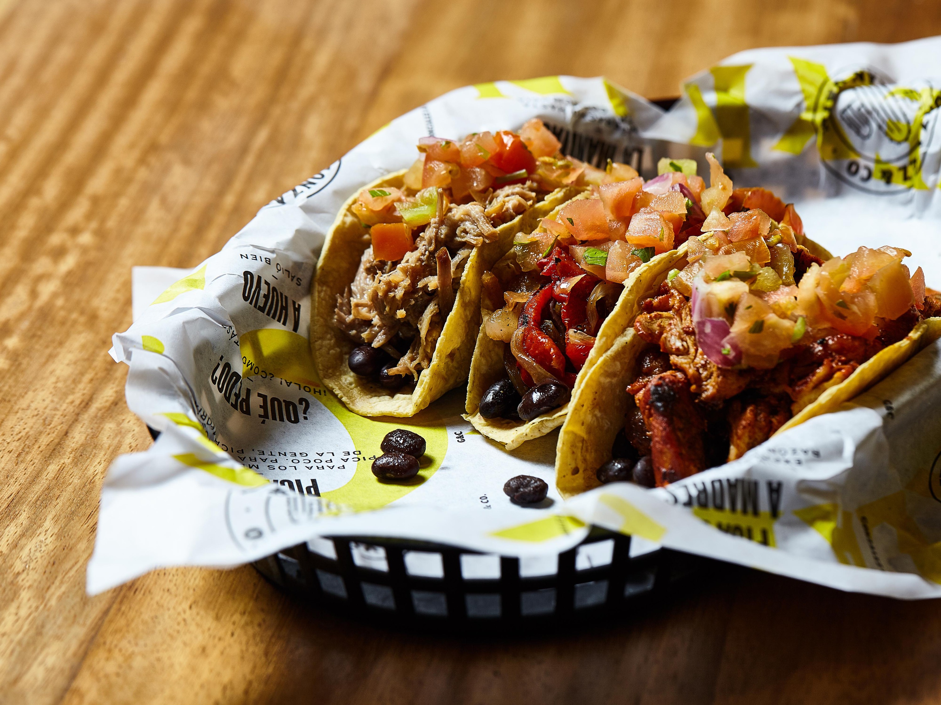 ¡Tex Mex donde quieras!