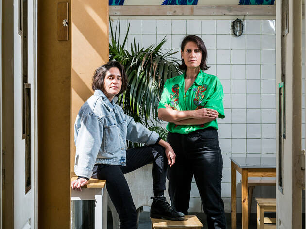 Alexandra Vidal e Clara Metais Alexandra Vidal e Clara Metais