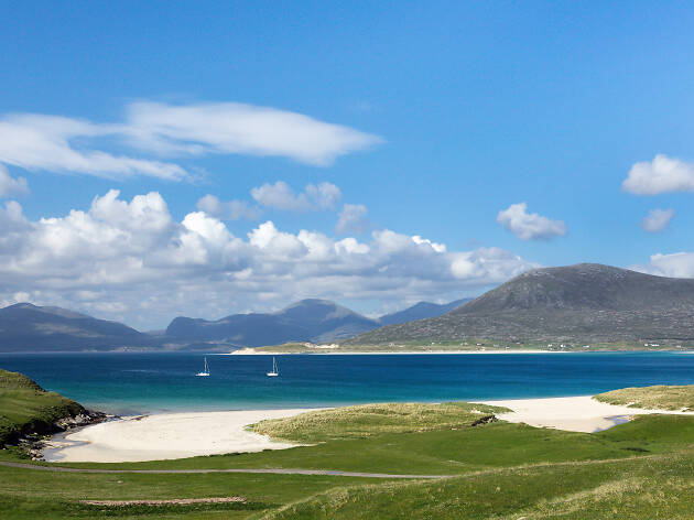 Luskentyre Beach, Isle of Harris, Scotland Luskentyre Beach, Isle of Harris, Scotland