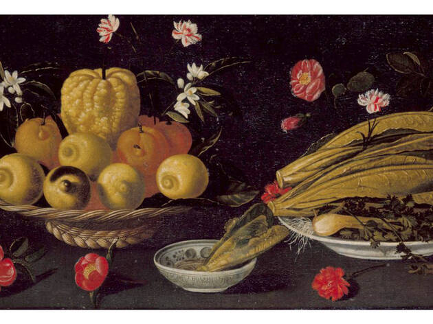 Natureza-morta com frutos, verduras e flores 1660-1670 Natureza-morta com frutos, verduras e flores 1660-1670