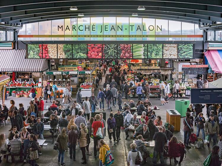 Explore through snacking at Jean-Talon Market