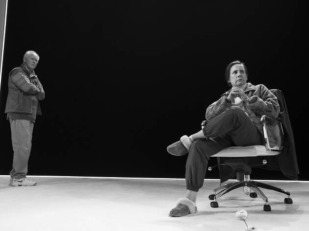 John Lithgow and Laurie Metcalf in Hillary and Clinton John Lithgow and Laurie Metcalf in Hillary and Clinton