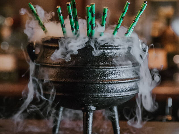The Cauldron New York The Three Witches cocktail at The Cauldron in New York