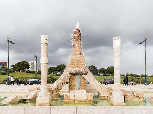 Estátua do Cutileiro Parque Eduardo Sétimo