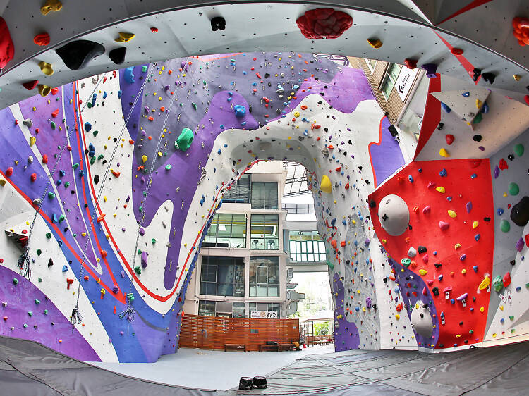 Urban Playground Climbing