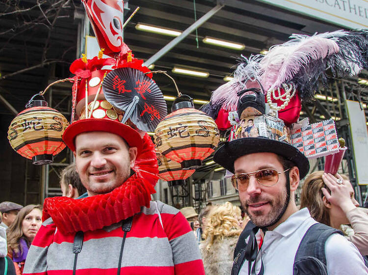 Easter Sunday Hat Parade by Michael Marrs