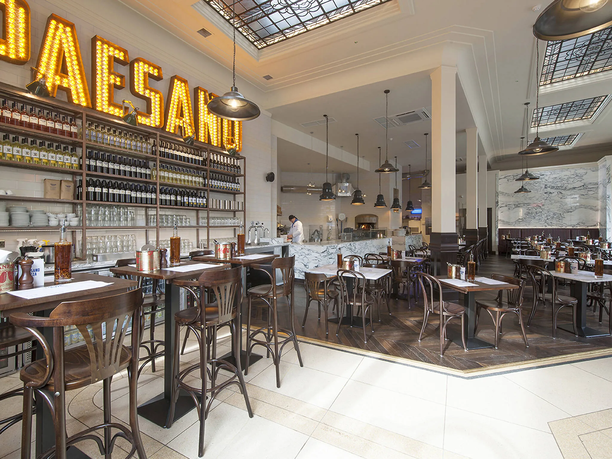 Paesano restaurant, Glasgow