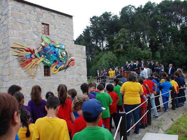 Instalação de Bordalo II na Lipor