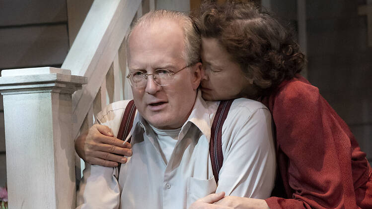 Tracy Letts and Annette Bening in All My Sons