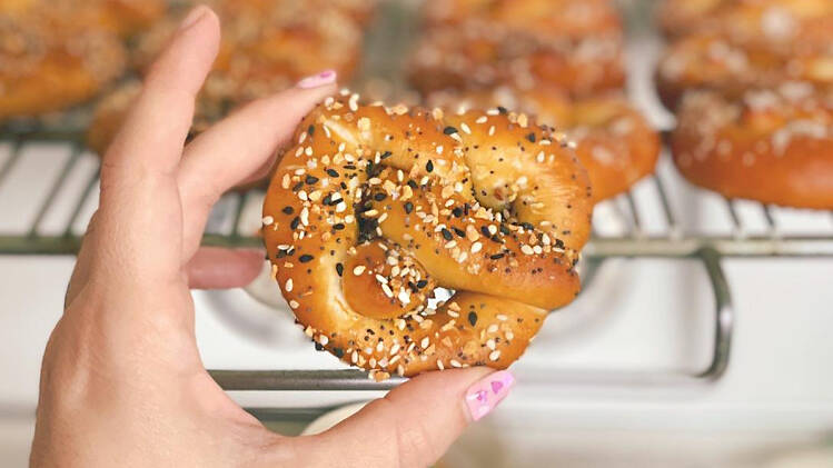 Pretzelette pretzel pop-up at Fiona bakery in Los Angeles