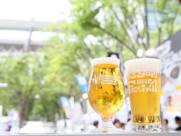 けやきひろば 春のビール祭り けやきひろば 春のビール祭り