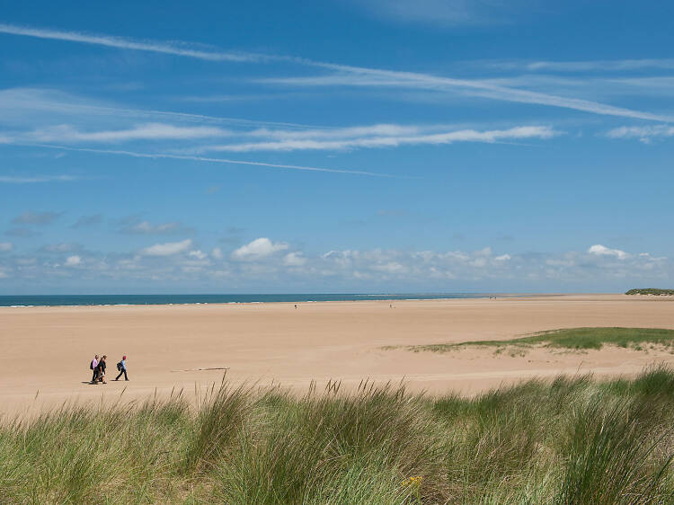 Run on Holkham Beach