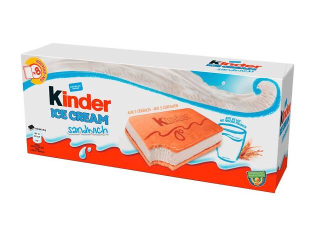 Kinder Ice Cream Sandwich Kinder Ice Cream Sandwich