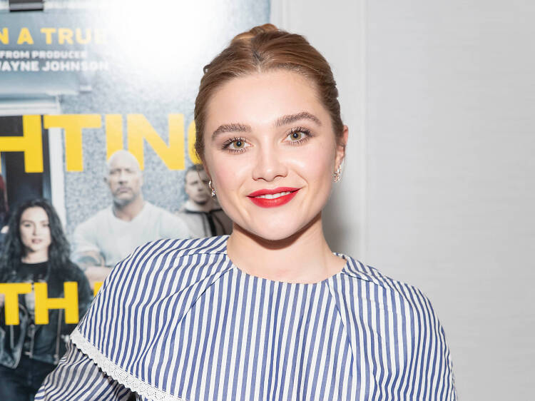 Florence Pugh como Viúva Negra