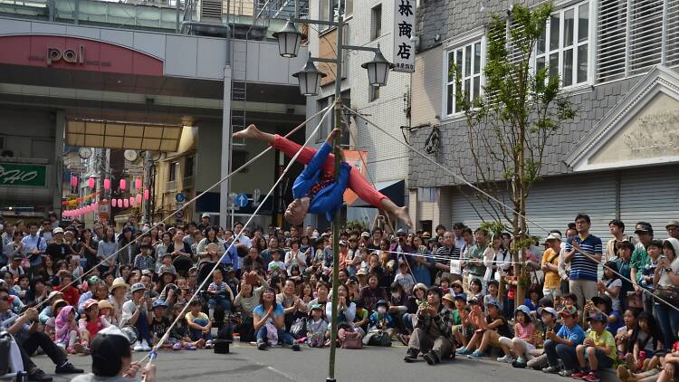 高円寺びっくり大道芸