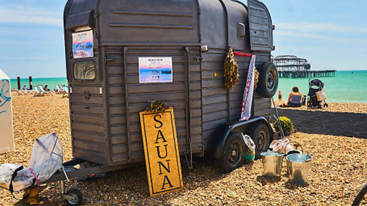 The seaside sauna 