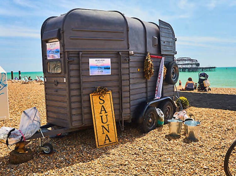 The seaside sauna 