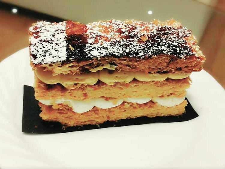 Mille-feuille at Pâtisserie Rhubarbe