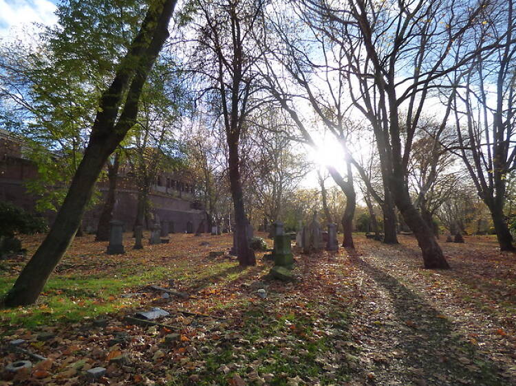 Meet us at the cemetery gates