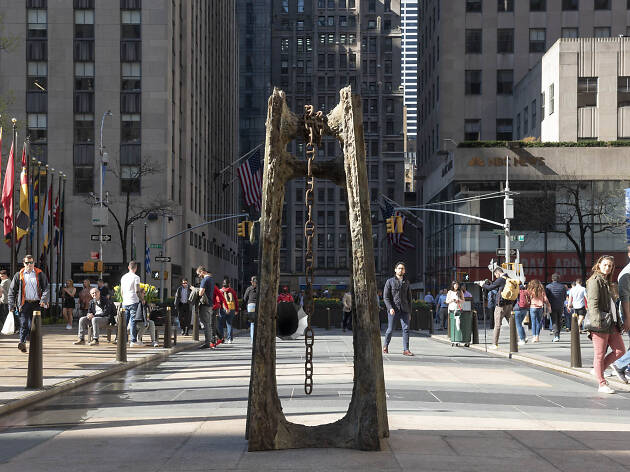 Rockefeller Center has transformed into an outdoor sculpture garden for Frieze Rockefeller Center has transformed into an outdoor sculpture garden for Frieze