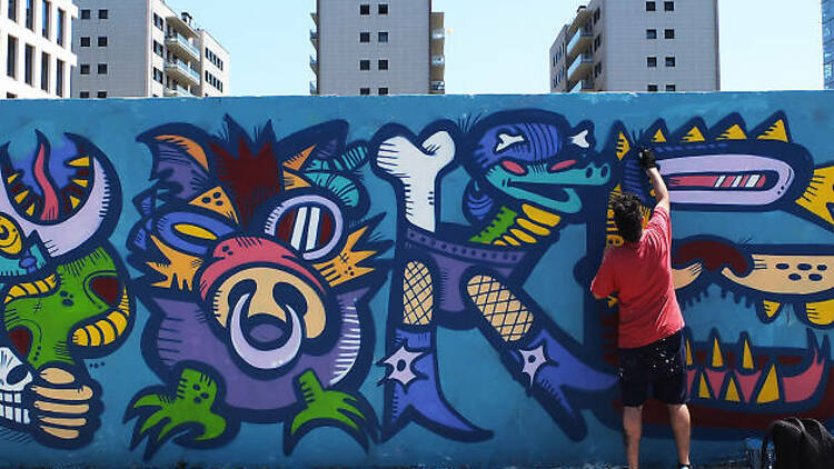 Arte urbano… ¡en directo!