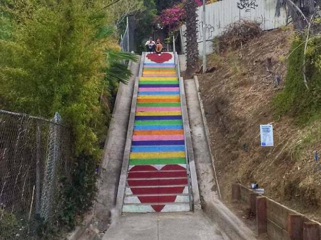 7. Sube por las escaleras del Silver Lake 7. Sube por las escaleras del Silver Lake