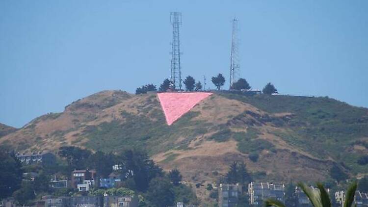 Pink Triangle Installation