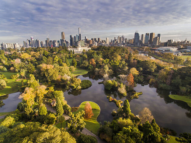 Melbourne's beautiful Royal Botanic Gardens have reopened