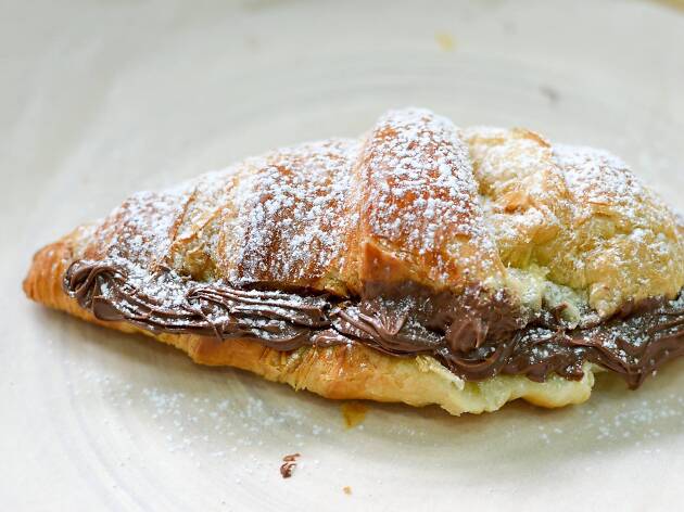 croissants pão de chocolate
