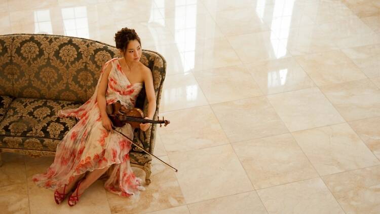 A violinista japonesa Mayuko Kamio