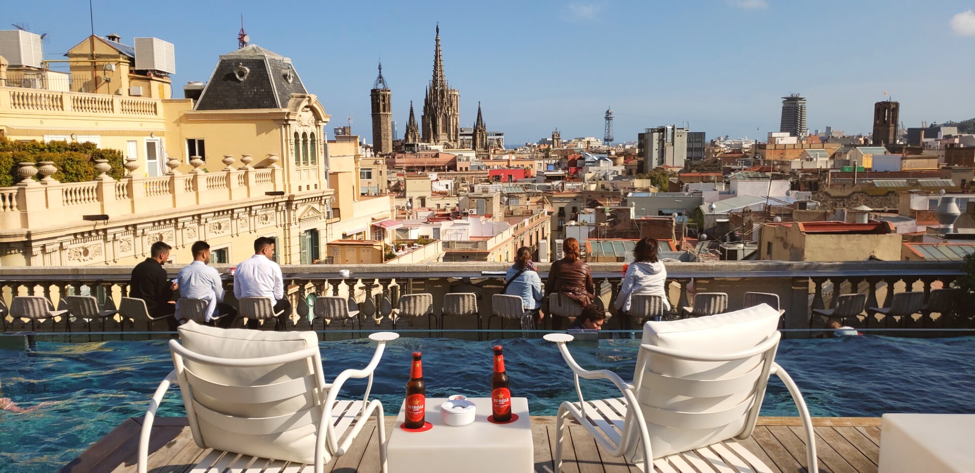 11 Best Rooftop Bars In Barcelona For Drinks With A View