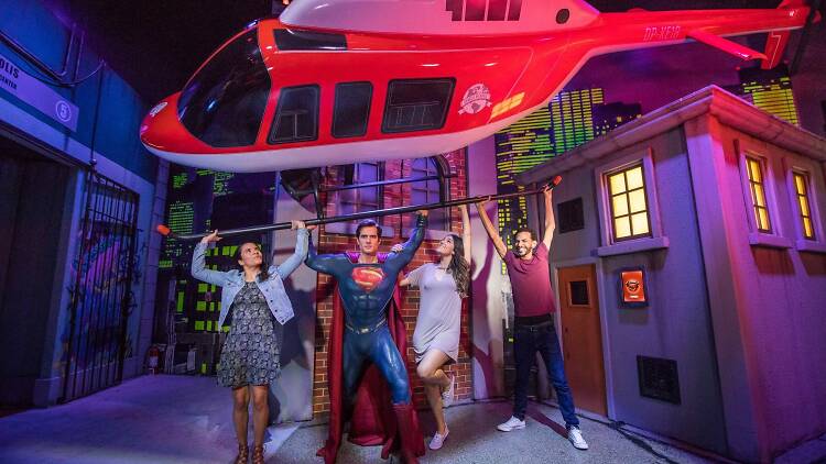 Superman at Madame Tussauds