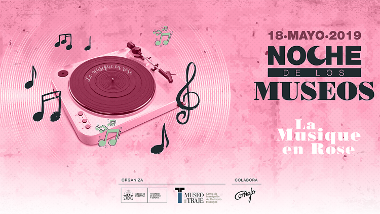 La musique en rose Museo de traje la noche de los museos