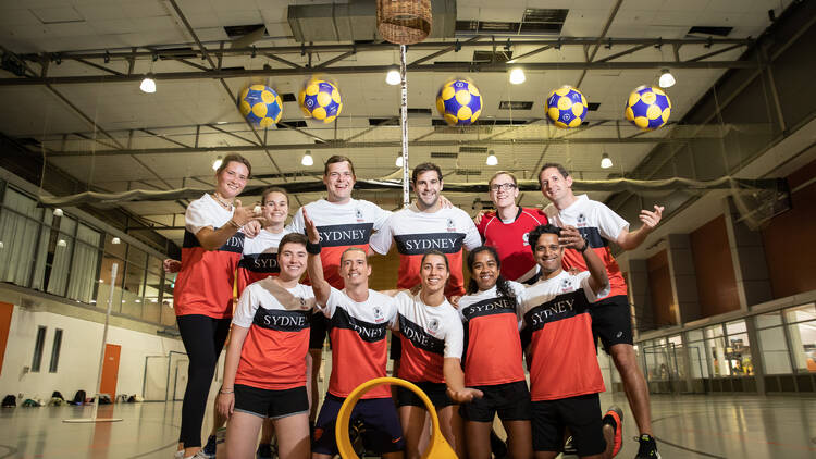 Korfball (Photograph: Daniel Boud )