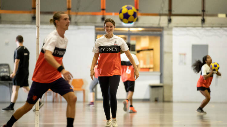 Korfball (Photograph: Daniel Boud )