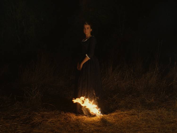 Retrato de una mujer en llamas