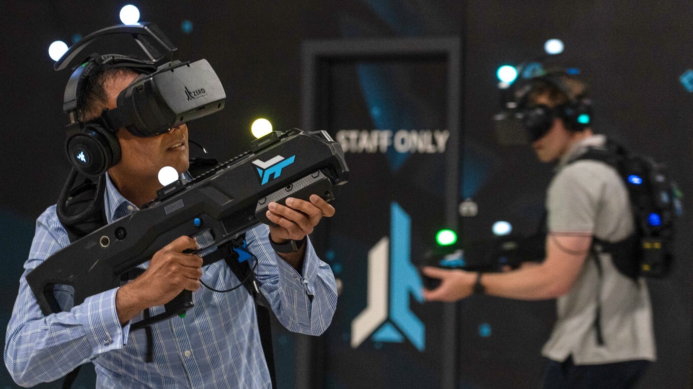 new virtual reality games