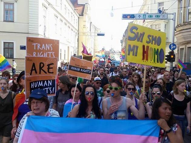 Zagreb Pride march Zagreb Pride march
