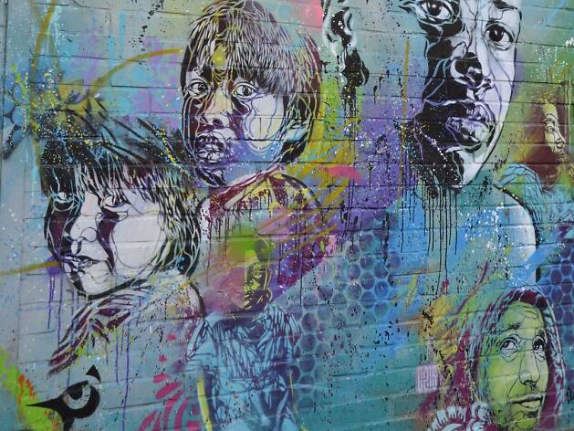 L'artiste C215 au musée L'artiste C215 au musée