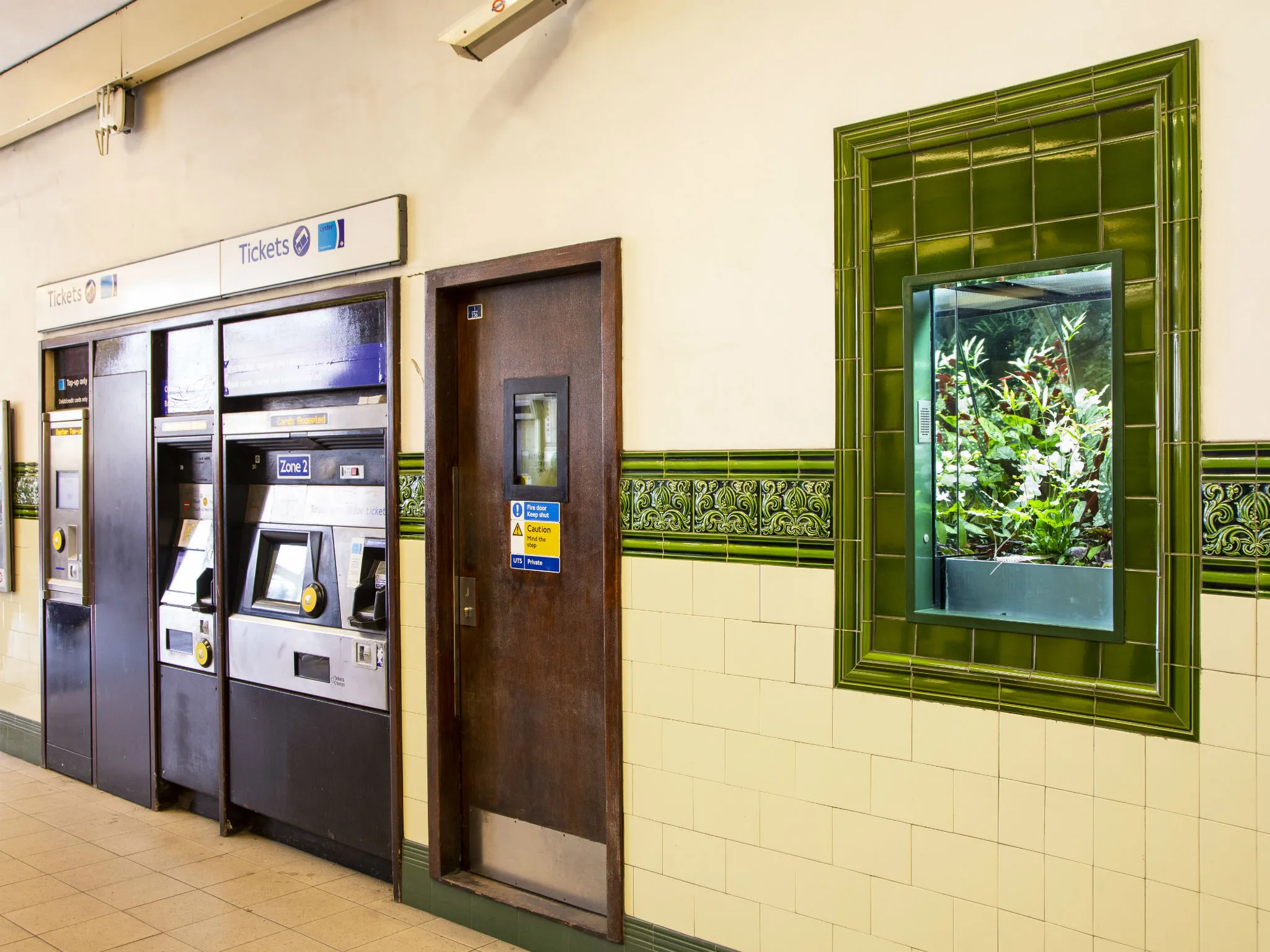 The Edible Bus Stop at Belsize Park