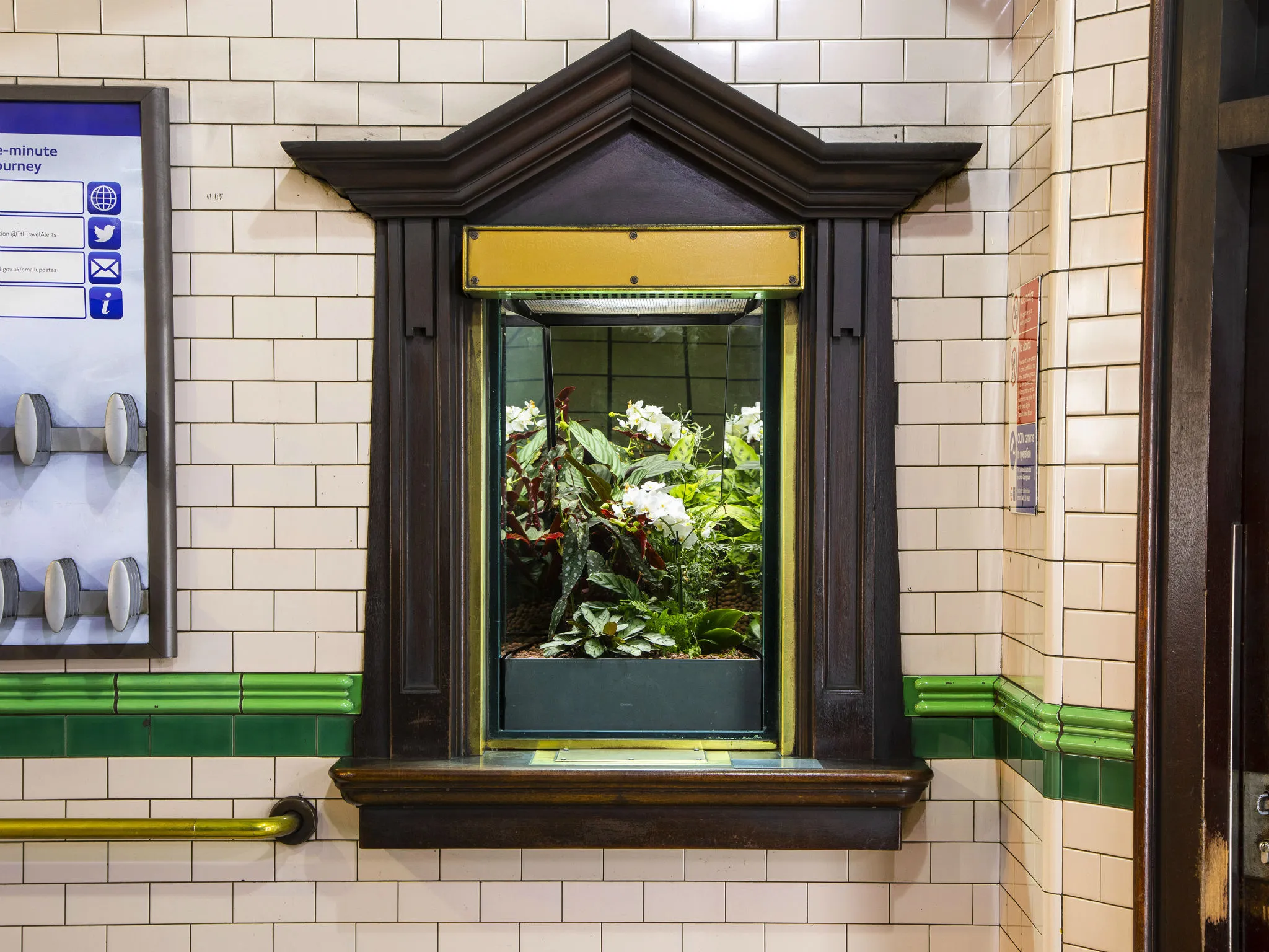 The Edible Bus Stop at Kilburn Park