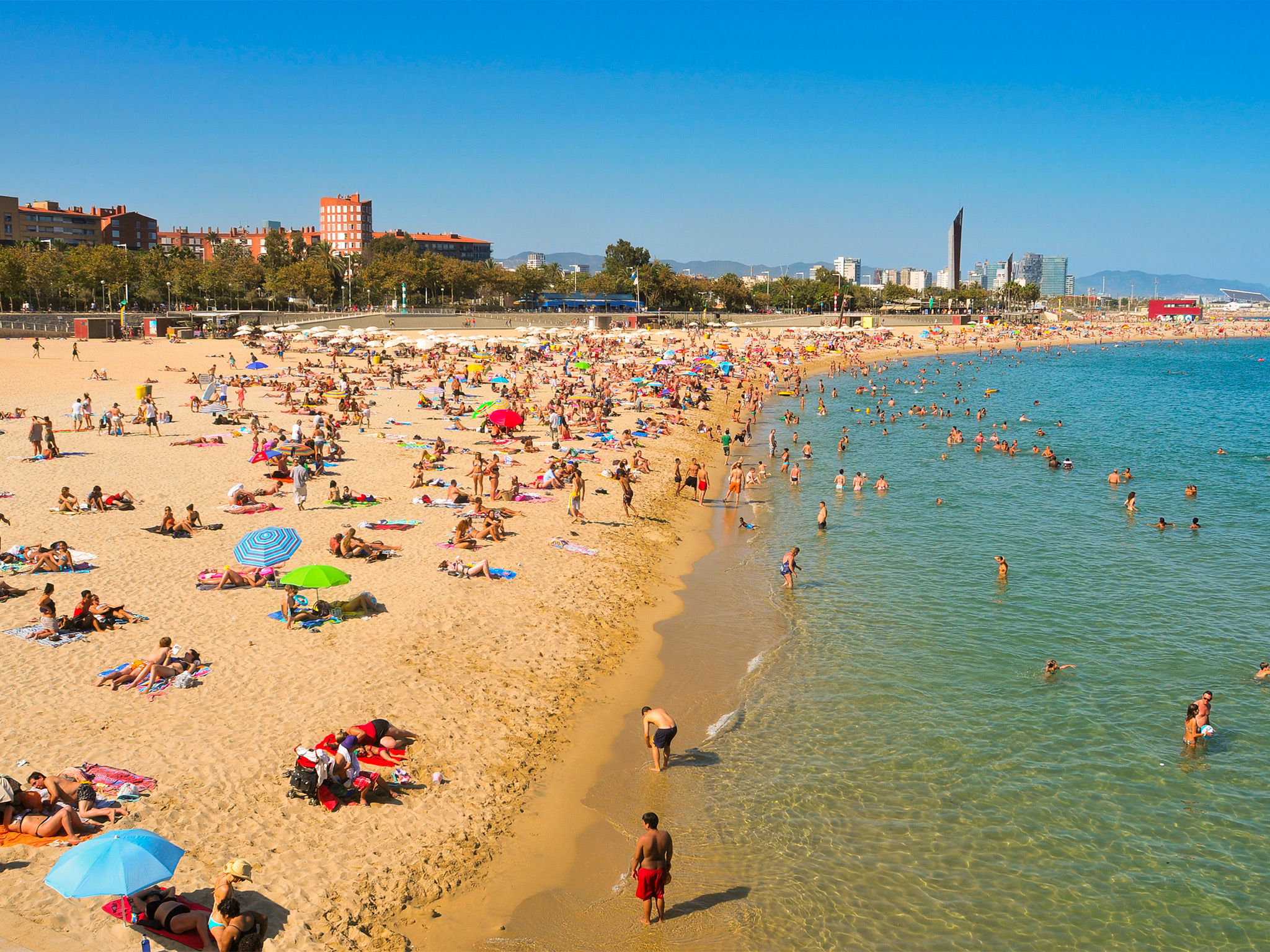 Bcn Beach 17 100 Fotos Bilder Und Lizenzfreie Bilder Zu Barcelona