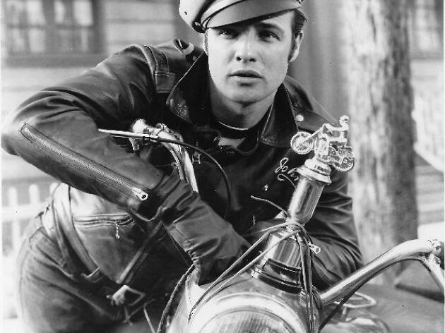 Marlon Brando. Salvaje (The Wild One) de László Benedek. 1960 Marlon Brando. Salvaje (The Wild One) de László Benedek. 1960