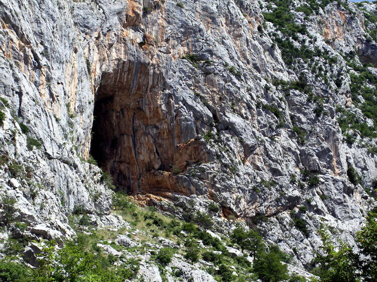 Beneath the Paklenica Riviera