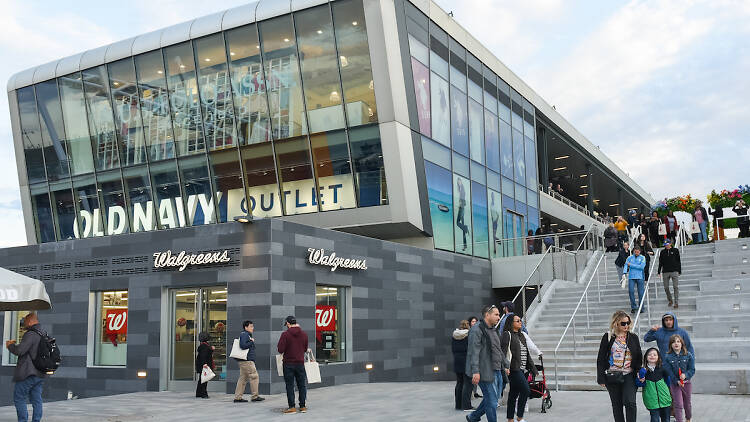 Empire Outlets Shopping in Staten Island New York