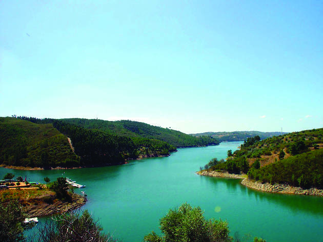 O Lago Azul: a albufeira de Castelo de Bode O Lago Azul: a albufeira de Castelo de Bode