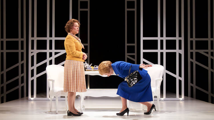 Beth Hylton and Susan Lynskey in HANDBAGGED