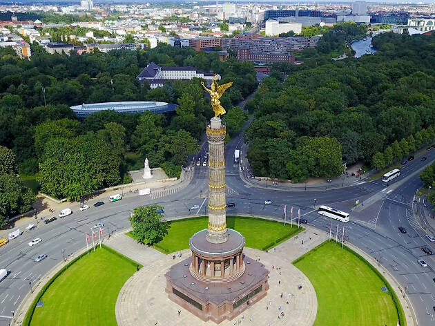 A view over the Tiergarten park