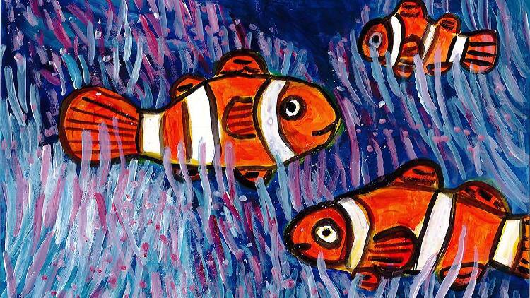 Clownfishes by Natalie Yap