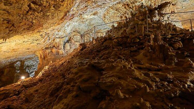 Go underground at Mramornica cave